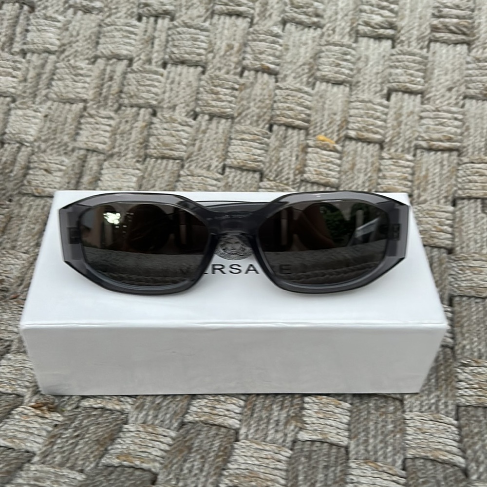 Chic black charcoal sunglasses